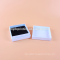Jewelry Gift White Paper Box with Black foam